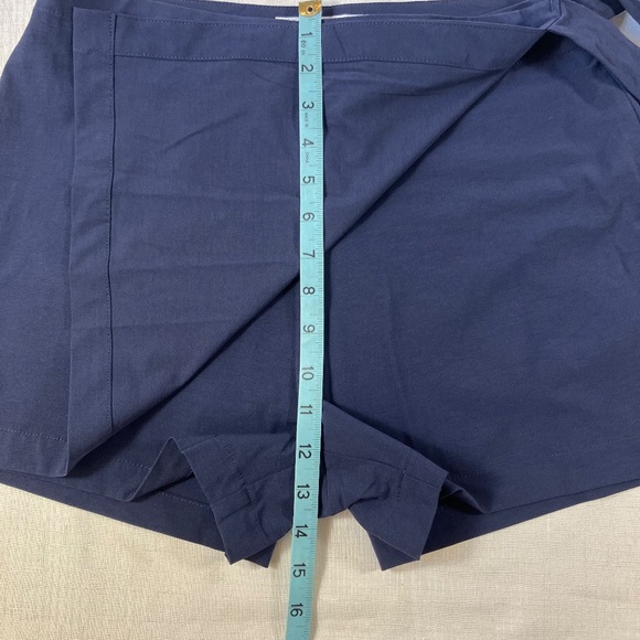 NWT Southern Tide Jourdan Solid Performance Skort, Navy, Size 6 - Picture 10 of 12